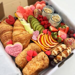 The Valentine's Breakfast Grazing Box