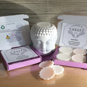 Lolli "Spring Splash" Wax Melt Collection with Buddha Burner