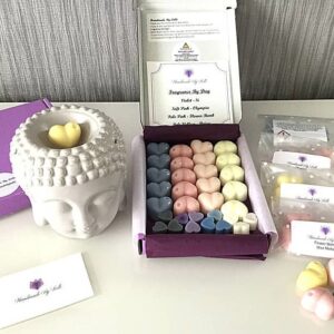 Lolli "Fragrance By Day" Wax Melt Letterbox Set with Buddha Burner
